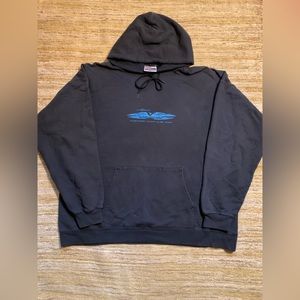 Xl cozy black hoodie surf